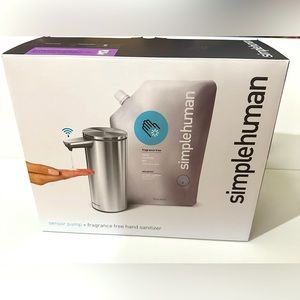 Simplehuman sensor pump hand sanitizer